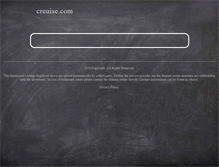 Tablet Screenshot of creuise.com